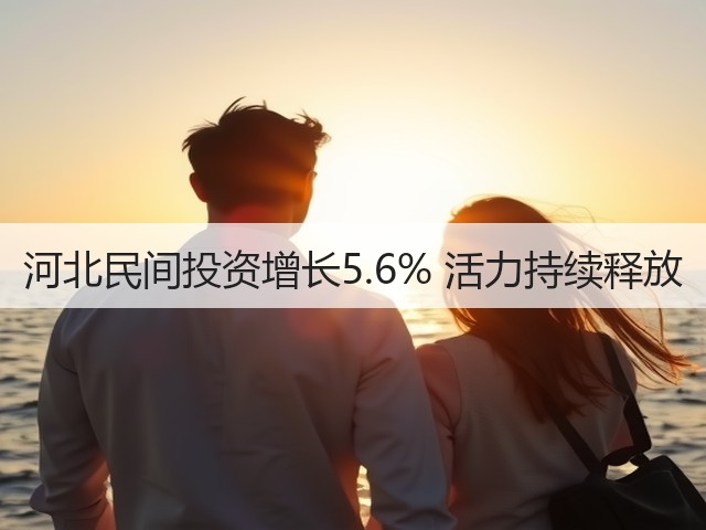 河北民间投资增长5.6% 活力持续释放(图1) 河北民间投资增长5.6% 活力持续释放(图1)