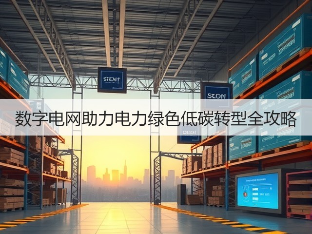 数字电网助力电力绿色低碳转型全攻略(图1) 数字电网助力电力绿色低碳转型全攻略(图1)