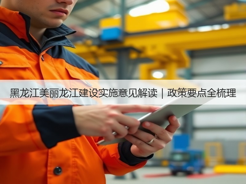 黑龙江美丽龙江建设实施意见解读|政策要点全梳理 黑龙江美丽龙江建设实施意见解读|政策要点全梳理