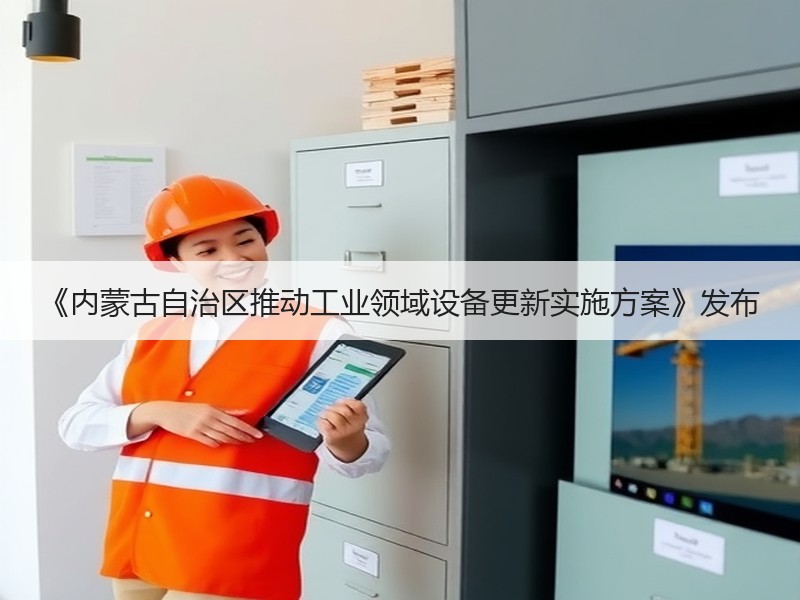 《内蒙古自治区推动工业领域设备更新实施方案》发布