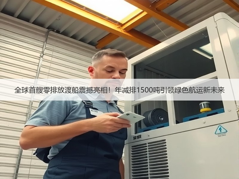 全球首艘零排放渡船震撼亮相！年减排1500吨引领绿色航运新未来