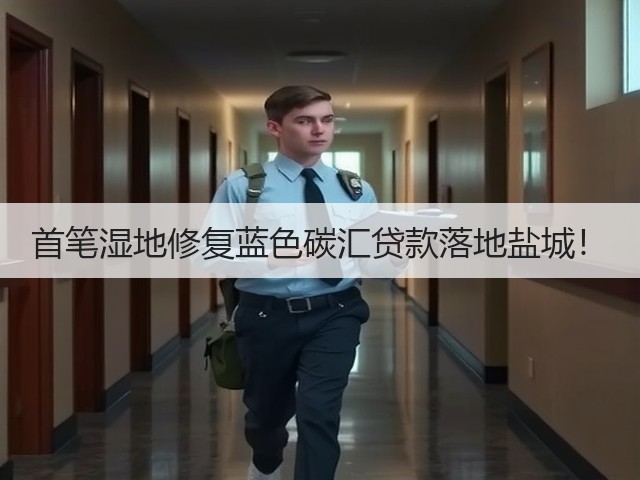 首笔湿地修复蓝色碳汇贷款落地盐城!(图3) 首笔湿地修复蓝色碳汇贷款落地盐城!(图3)