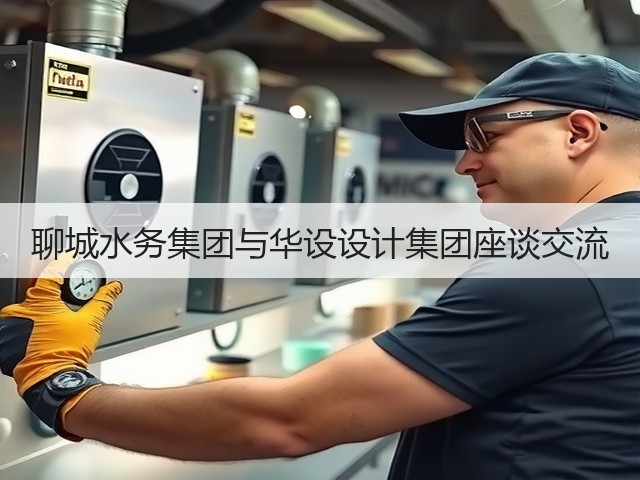 聊城水务集团与华设设计集团座谈交流(图3) 聊城水务集团与华设设计集团座谈交流(图3)