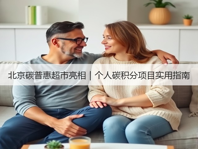 北京碳普惠超市亮相|个人碳积分项目实用指南(图2) 北京碳普惠超市亮相|个人碳积分项目实用指南(图2)