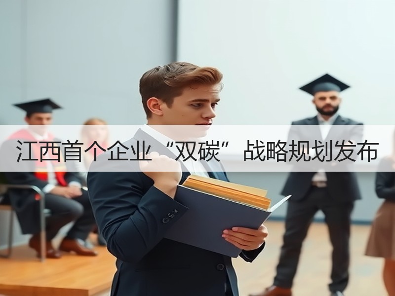 江西首个企业“双碳”战略规划发布