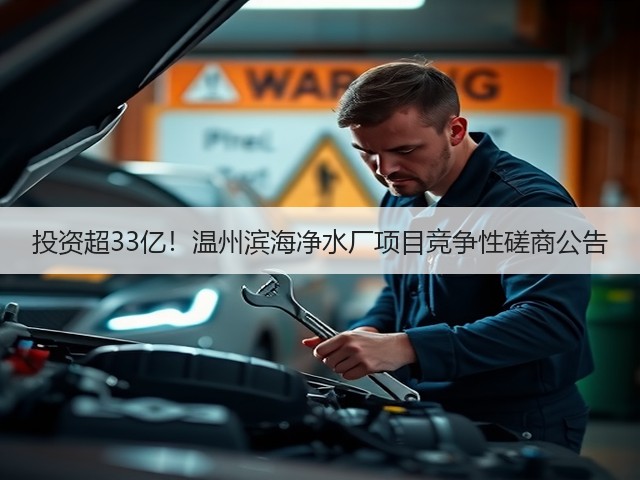 投资超33亿！温州滨海净水厂项目竞争性磋商公告(图2)