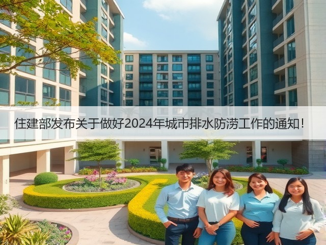住建部发布关于做好2024年城市排水防涝工作的通知!(图3) 住建部发布关于做好2024年城市排水防涝工作的通知!(图3)