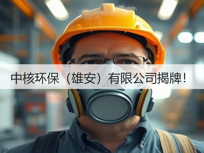 中核环保（雄安）有限公司揭牌！