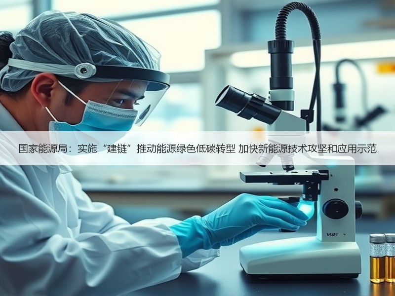 国家能源局：实施“建链”推动能源绿色低碳转型 加快新能源技术攻坚和应用示范
