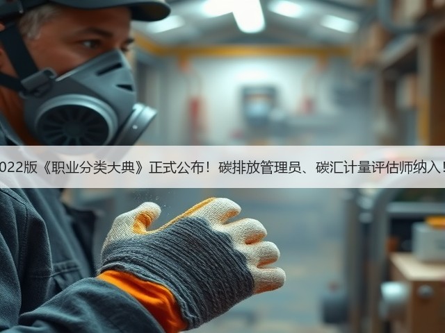 2022版《职业分类大典》正式公布！碳排放管理员、碳汇计量评估师纳入！(图2)