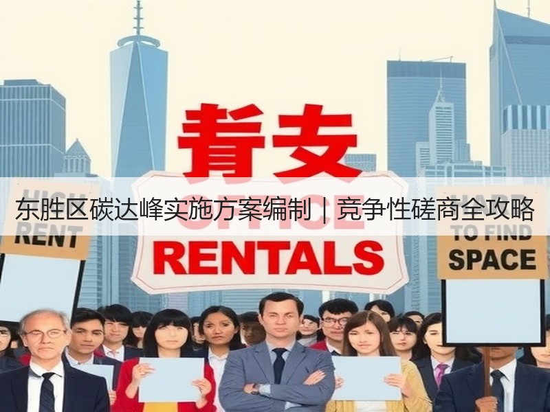 东胜区碳达峰实施方案编制|竞争性磋商全攻略 东胜区碳达峰实施方案编制|竞争性磋商全攻略