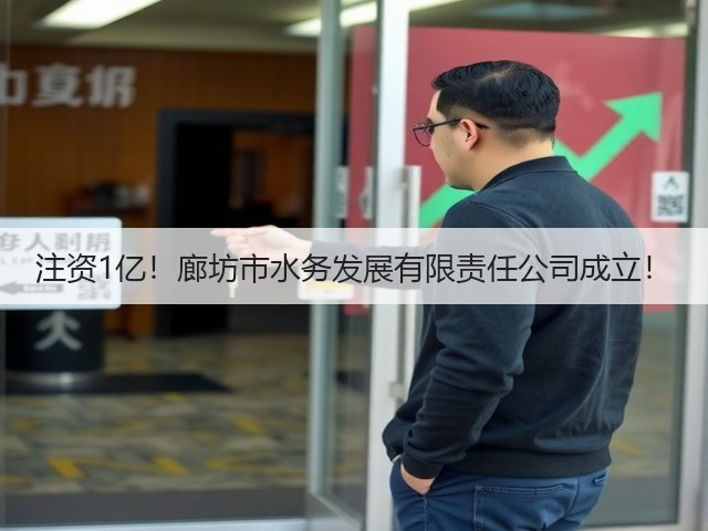 注资1亿!廊坊市水务发展有限责任公司成立!(图3) 注资1亿!廊坊市水务发展有限责任公司成立!(图3)