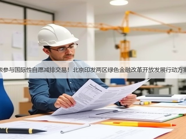 探索参与国际性自愿减排交易!北京印发两区绿色金融改革开放发展行动方案!(图3) 探索参与国际性自愿减排交易!北京印发两区绿色金融改革开放发展行动方案!(图3)