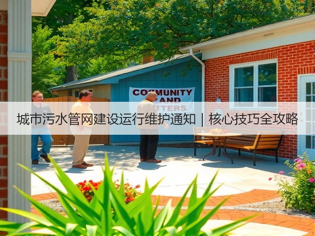 城市污水管网建设运行维护通知|核心技巧全攻略(图2) 城市污水管网建设运行维护通知|核心技巧全攻略(图2)