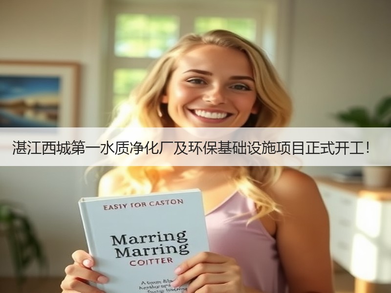 湛江西城第一水质净化厂及环保基础设施项目正式开工！