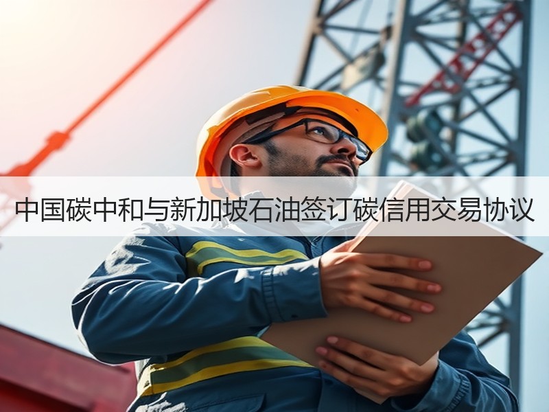 中国碳中和与新加坡石油签订碳信用交易协议