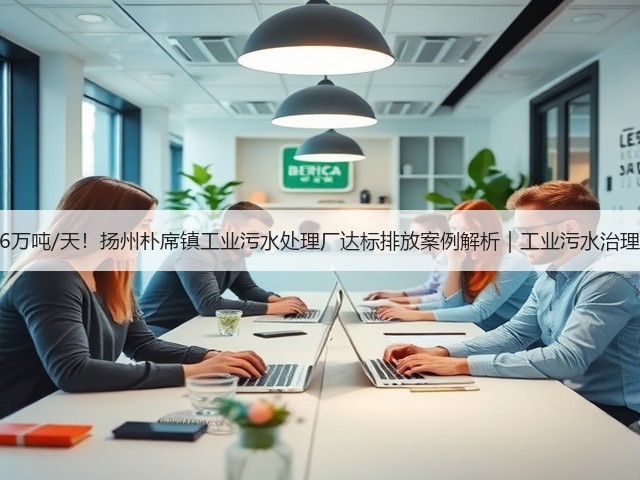 6万吨/天！扬州朴席镇工业污水处理厂达标排放案例解析｜工业污水治理(图3)