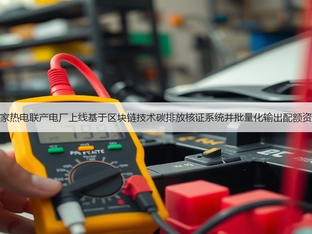 多家热电联产电厂上线基于区块链技术碳排放核证系统并批量化输出配额资产(图1) 多家热电联产电厂上线基于区块链技术碳排放核证系统并批量化输出配额资产(图1)
