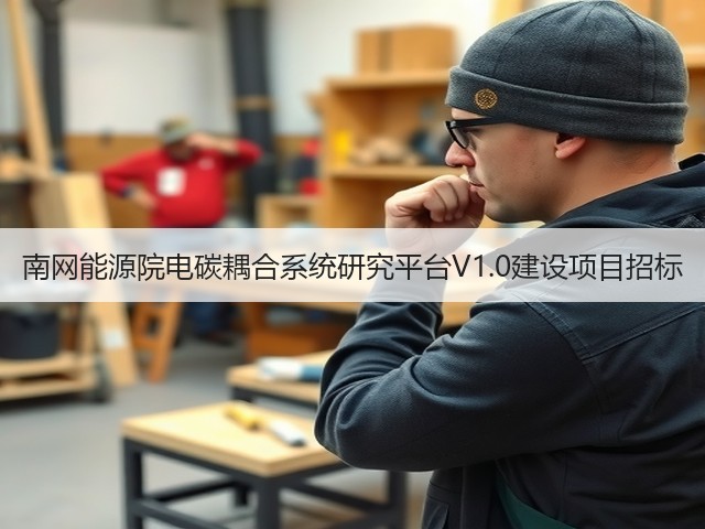 南网能源院电碳耦合系统研究平台V1.0建设项目招标(图1) 南网能源院电碳耦合系统研究平台V1.0建设项目招标(图1)