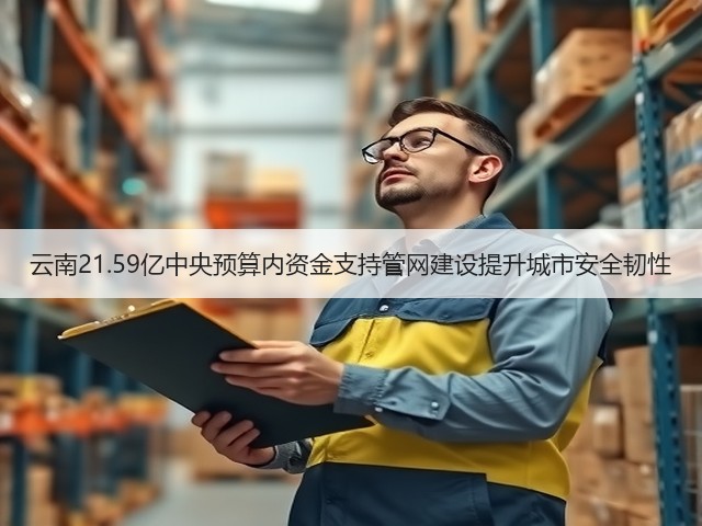 云南21.59亿中央预算内资金支持管网建设提升城市安全韧性(图1) 云南21.59亿中央预算内资金支持管网建设提升城市安全韧性(图1)