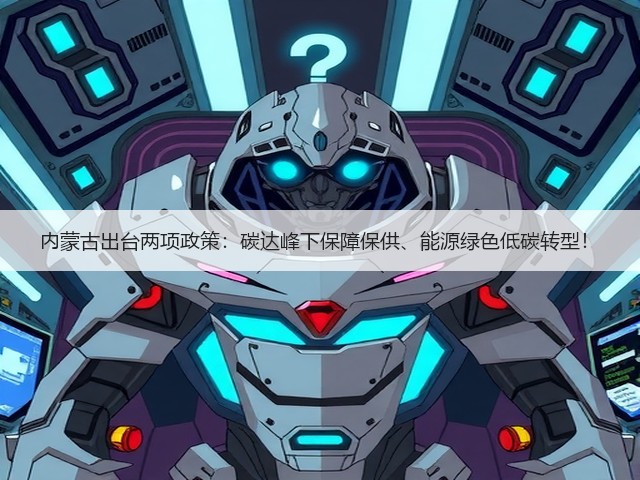 内蒙古出台两项政策:碳达峰下保障保供、能源绿色低碳转型!(图1) 内蒙古出台两项政策:碳达峰下保障保供、能源绿色低碳转型!(图1)