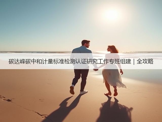 碳达峰碳中和计量标准检测认证研究工作专班组建|全攻略(图1) 碳达峰碳中和计量标准检测认证研究工作专班组建|全攻略(图1)