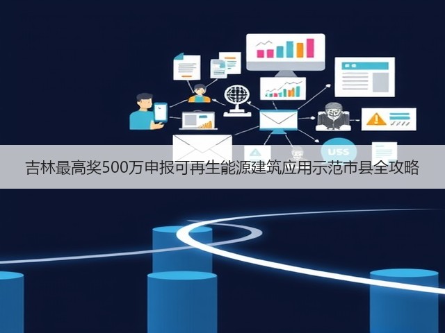 吉林最高奖500万申报可再生能源建筑应用示范市县全攻略(图3) 吉林最高奖500万申报可再生能源建筑应用示范市县全攻略(图3)