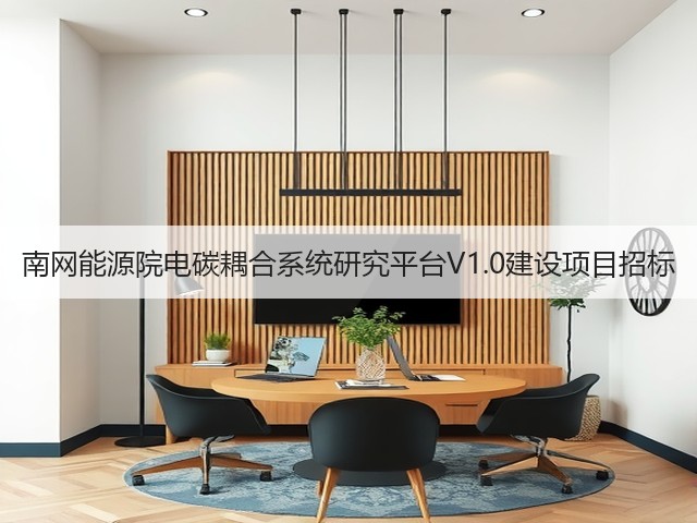 南网能源院电碳耦合系统研究平台V1.0建设项目招标(图3)