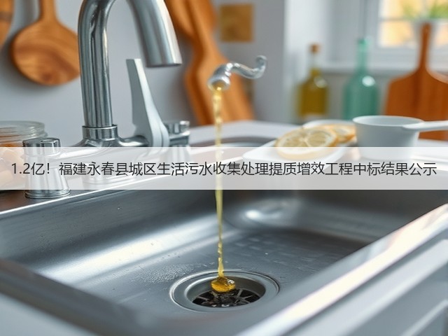 1.2亿!福建永春县城区生活污水收集处理提质增效工程中标结果公示(图3) 1.2亿!福建永春县城区生活污水收集处理提质增效工程中标结果公示(图3)