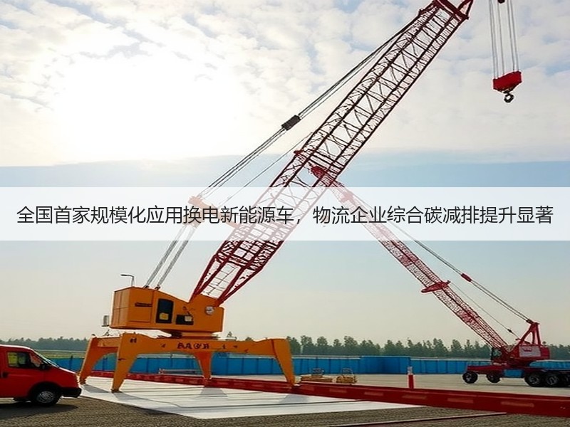 全国首家规模化应用换电新能源车，物流企业综合碳减排提升显著
