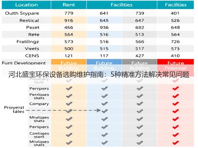 河北盛宝环保设备选购维护指南:5种精准方法解决常见问题(图1) 河北盛宝环保设备选购维护指南:5种精准方法解决常见问题(图1)