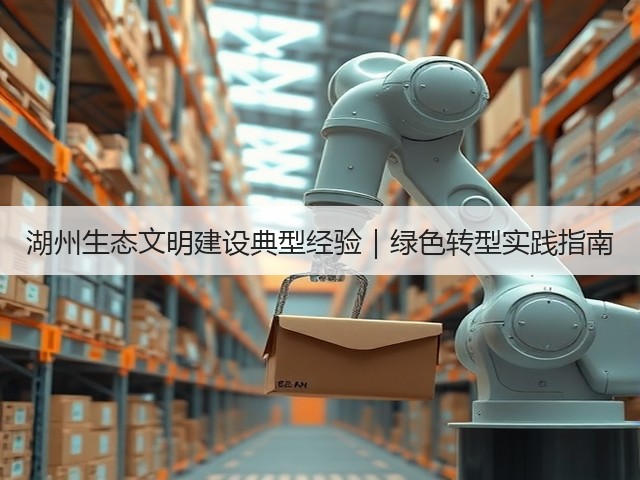湖州生态文明建设典型经验|绿色转型实践指南(图1) 湖州生态文明建设典型经验|绿色转型实践指南(图1)