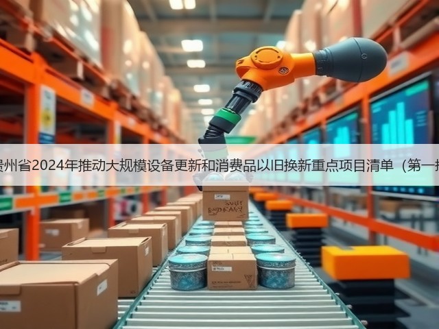 关于印发《贵州省2024年推动大规模设备更新和消费品以旧换新重点项目清单（第一批）》的通知(图3)