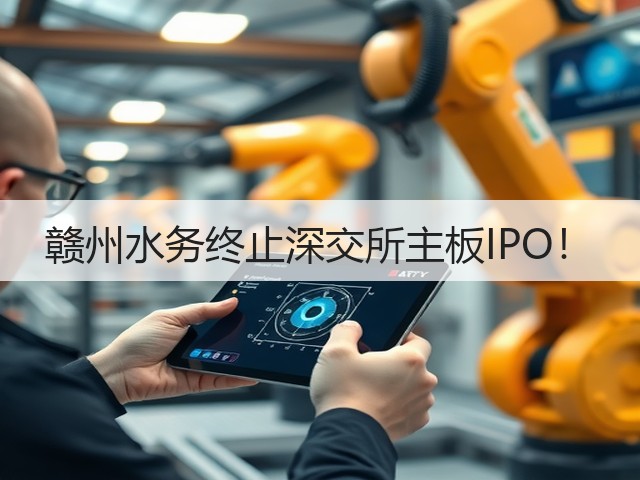 赣州水务终止深交所主板IPO!(图1) 赣州水务终止深交所主板IPO!(图1)