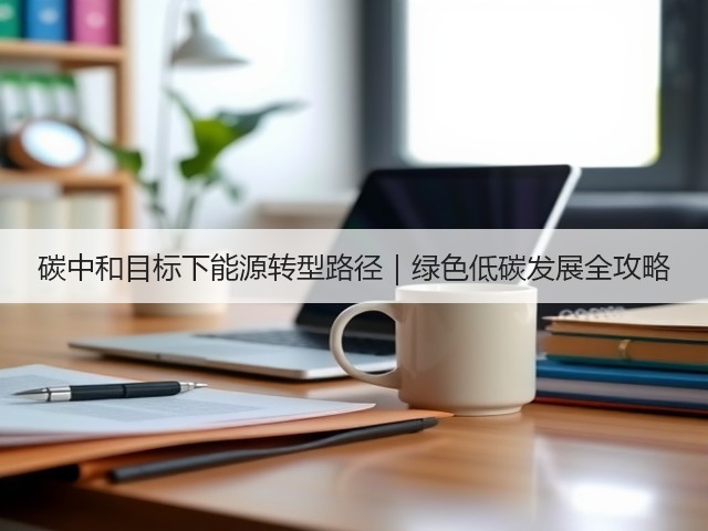 碳中和目标下能源转型路径|绿色低碳发展全攻略(图2) 碳中和目标下能源转型路径|绿色低碳发展全攻略(图2)