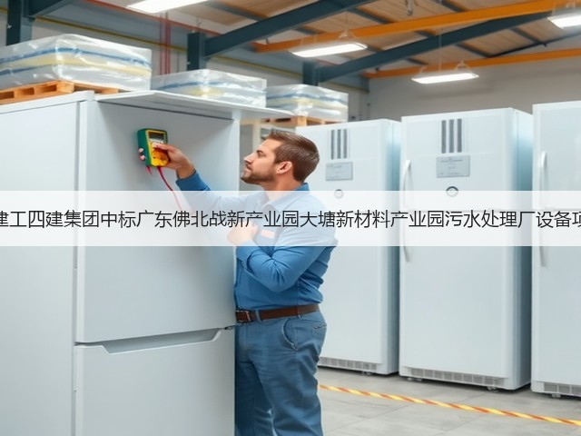 上海建工四建集团中标广东佛北战新产业园大塘新材料产业园污水处理厂设备项目!(图1) 上海建工四建集团中标广东佛北战新产业园大塘新材料产业园污水处理厂设备项目!(图1)