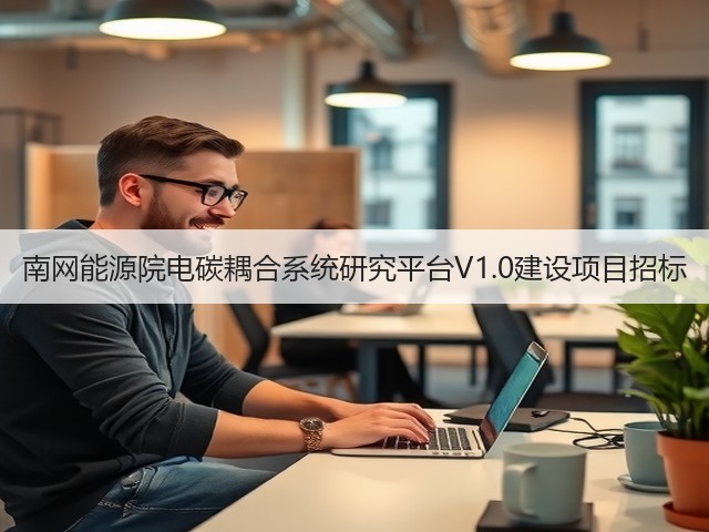 南网能源院电碳耦合系统研究平台V1.0建设项目招标(图2) 南网能源院电碳耦合系统研究平台V1.0建设项目招标(图2)