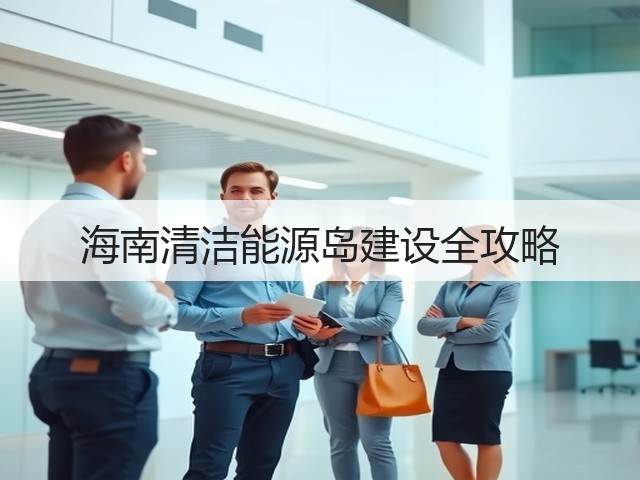海南清洁能源岛建设全攻略(图1) 海南清洁能源岛建设全攻略(图1)