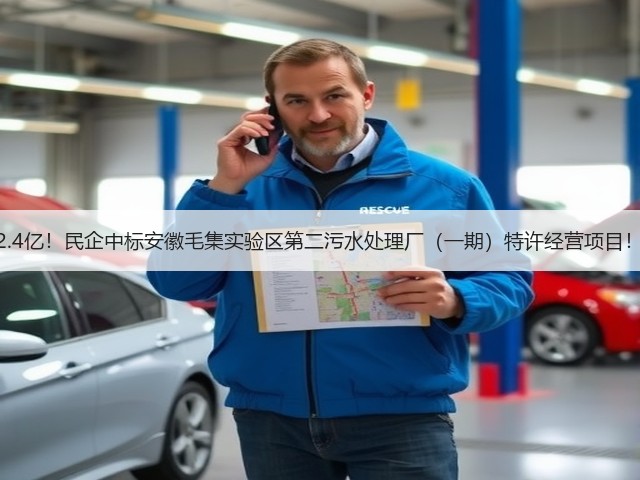 2.4亿！民企中标安徽毛集实验区第二污水处理厂（一期）特许经营项目！(图1)