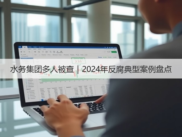 水务集团多人被查|2024年反腐典型案例盘点(图1) 水务集团多人被查|2024年反腐典型案例盘点(图1)