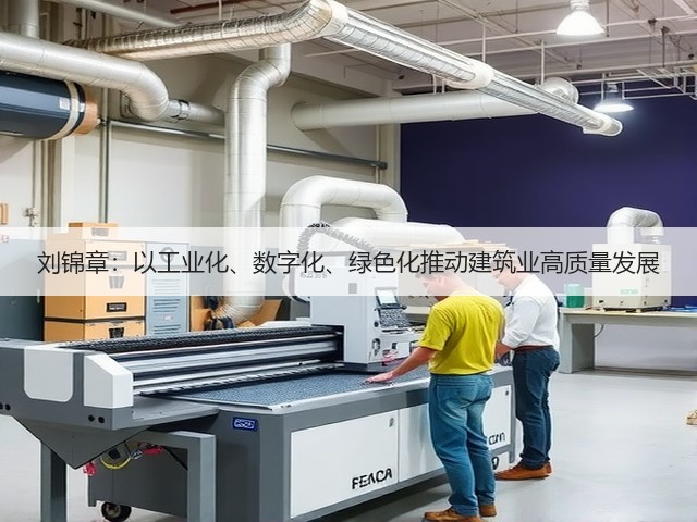 刘锦章:以工业化、数字化、绿色化推动建筑业高质量发展(图1) 刘锦章:以工业化、数字化、绿色化推动建筑业高质量发展(图1)