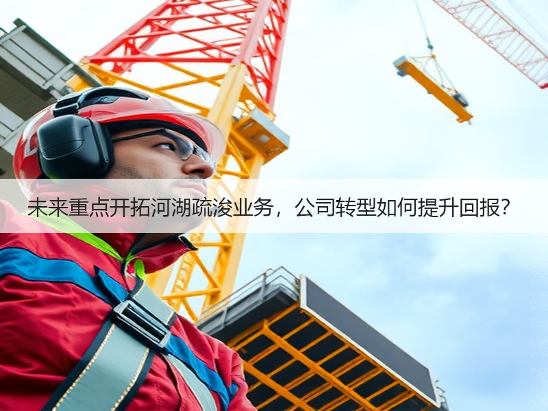 未来重点开拓河湖疏浚业务,公司转型如何提升回报? 未来重点开拓河湖疏浚业务,公司转型如何提升回报?