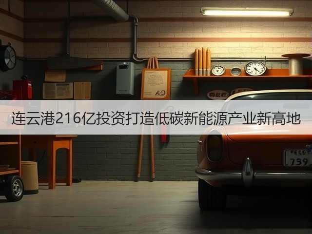 连云港216亿投资打造低碳新能源产业新高地(图1) 连云港216亿投资打造低碳新能源产业新高地(图1)