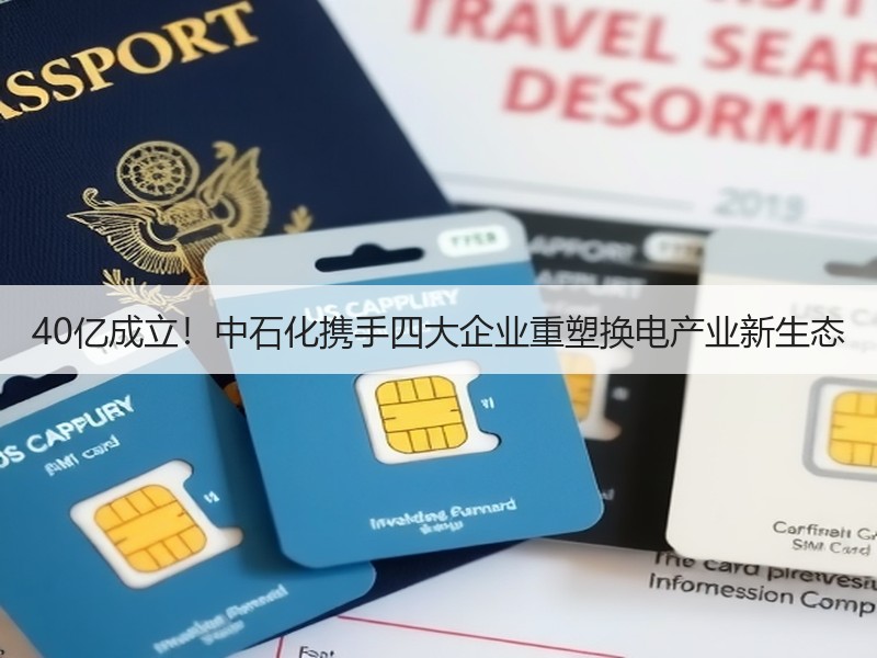 40亿成立!中石化携手四大企业重塑换电产业新生态 40亿成立!中石化携手四大企业重塑换电产业新生态