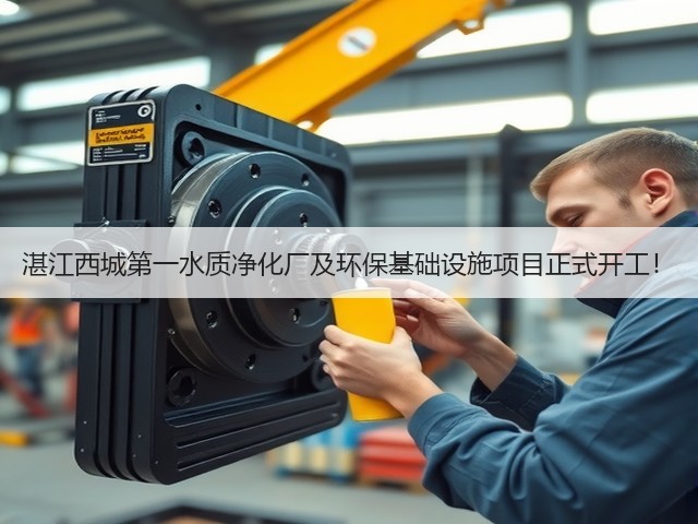 湛江西城第一水质净化厂及环保基础设施项目正式开工！(图1)