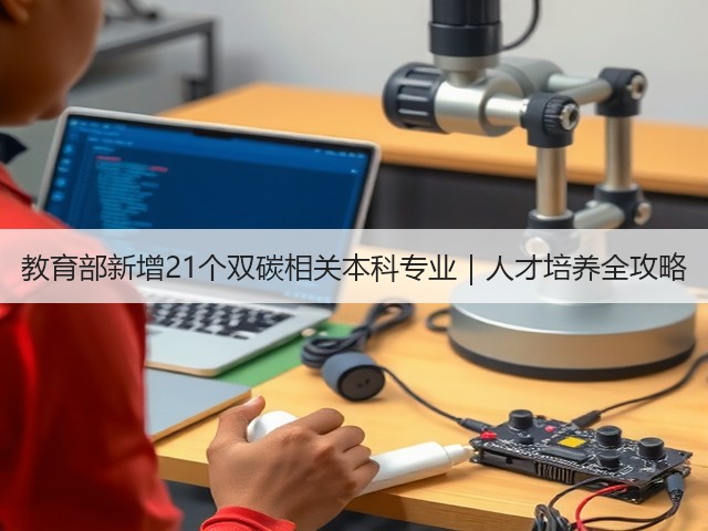 教育部新增21个双碳相关本科专业|人才培养全攻略(图1) 教育部新增21个双碳相关本科专业|人才培养全攻略(图1)