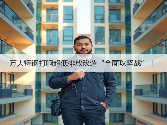 方大特钢打响超低排放改造“全面攻坚战” !(图3) 方大特钢打响超低排放改造“全面攻坚战” !(图3)