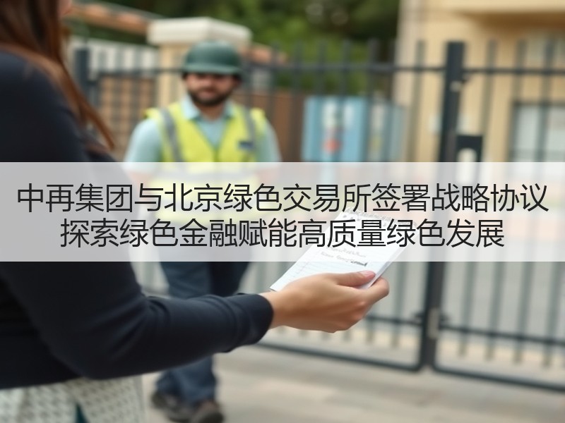中再集团与北京绿色交易所签署战略协议 探索绿色金融赋能高质量绿色发展