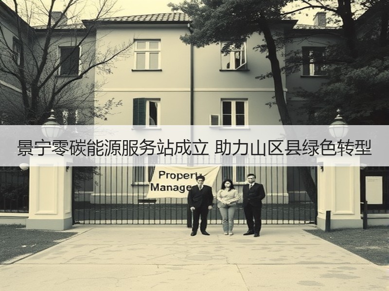 景宁零碳能源服务站成立 助力山区县绿色转型 景宁零碳能源服务站成立 助力山区县绿色转型
