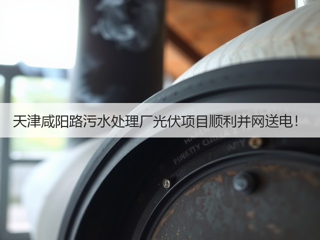天津咸阳路污水处理厂光伏项目顺利并网送电!(图3) 天津咸阳路污水处理厂光伏项目顺利并网送电!(图3)